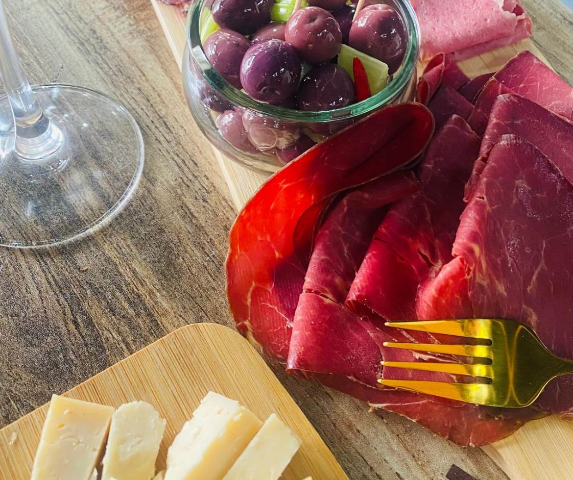 Italian aperitivo setting