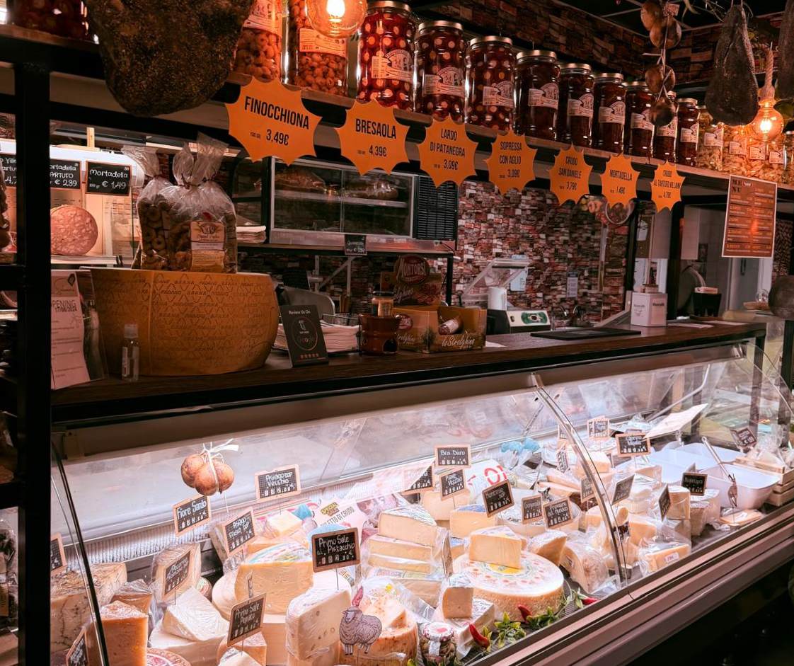 Italian deli meats and products